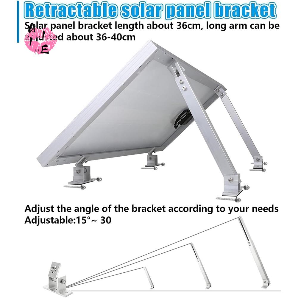 Flat Panel Mount Tilt - A11E-Braket Pemasangan Panel Surya yang Dapat