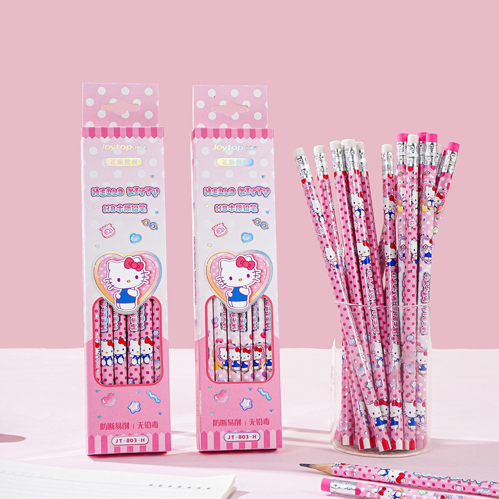 Office Tech Accessories - 12 Buah Pensil HB Sanrio Hello