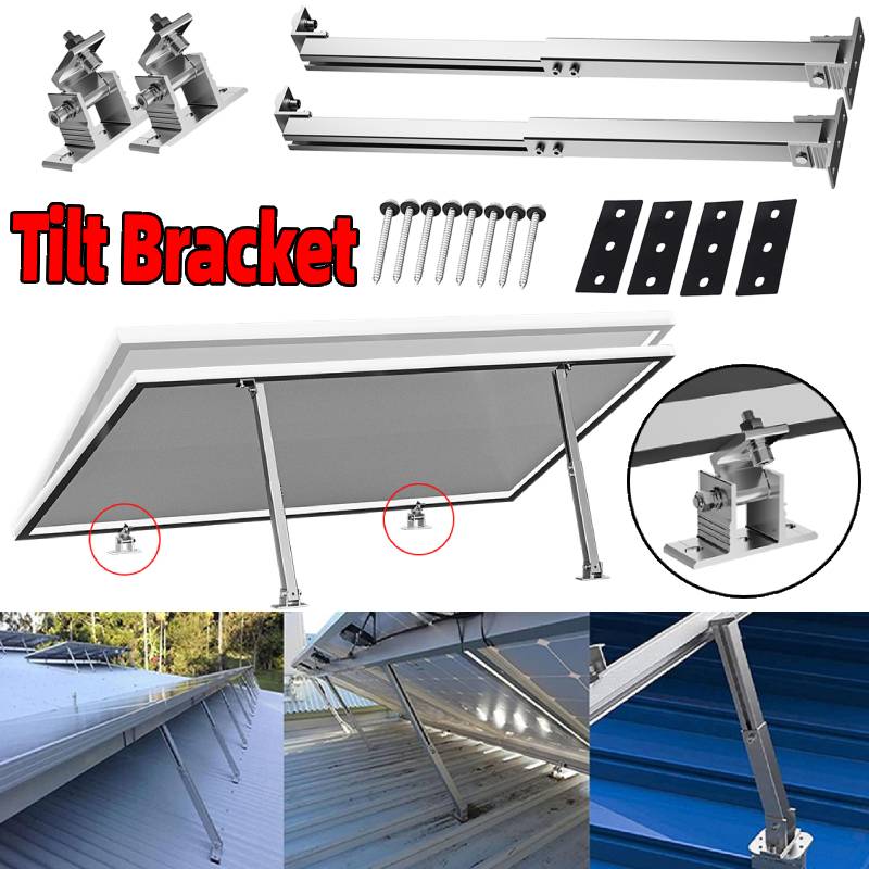 Flat Panel Mount Tilt - Braket Kemiringan Fotovoltaik Rak Pemasangan Panel