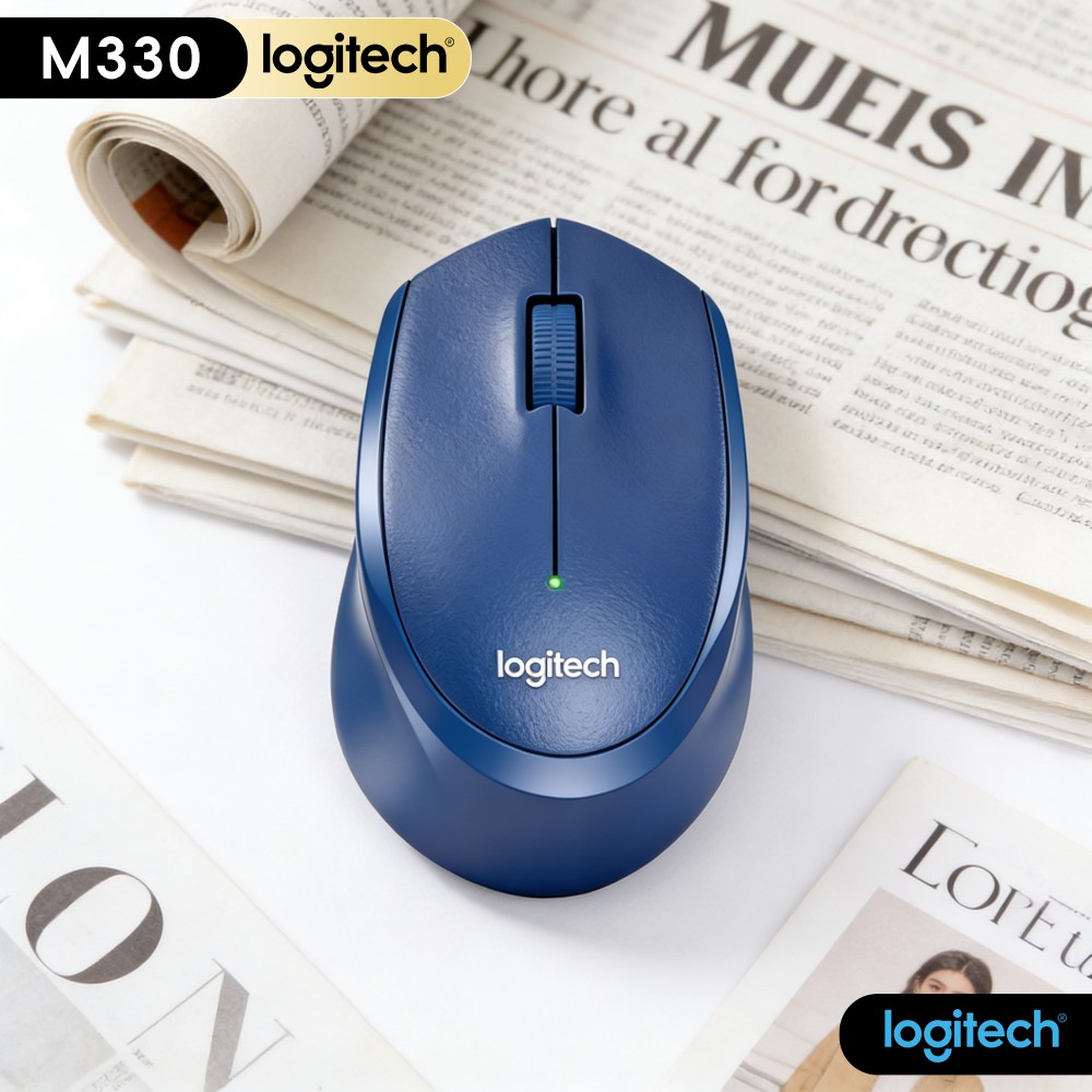 Tech Office Environment - Logitech M330 Silent Wireless Mouse dengan