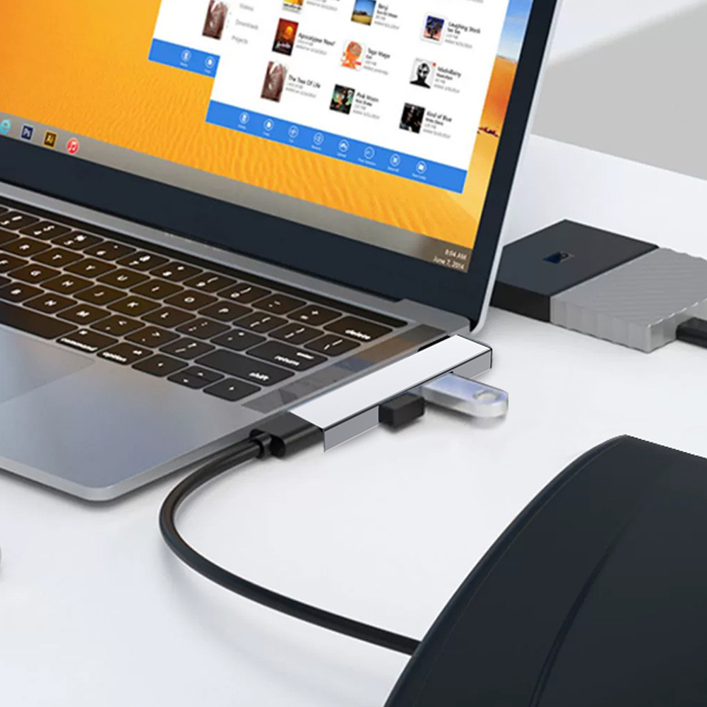 Multi Port Usb Hub - 3 in 1 USB Docking Station