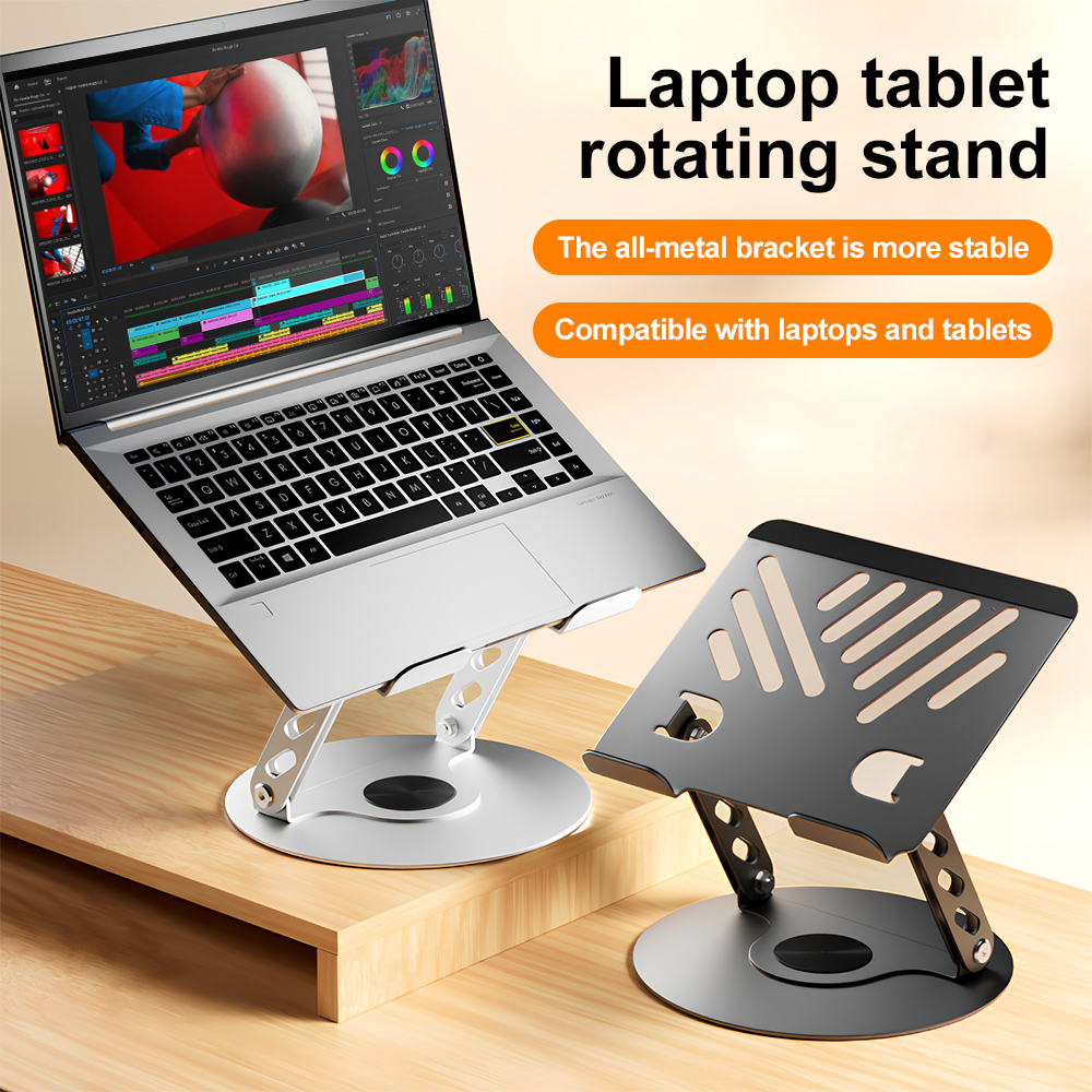 Flat Panel Mount Tilt - Dudukan Laptop Logam Dapat Diputar 360
