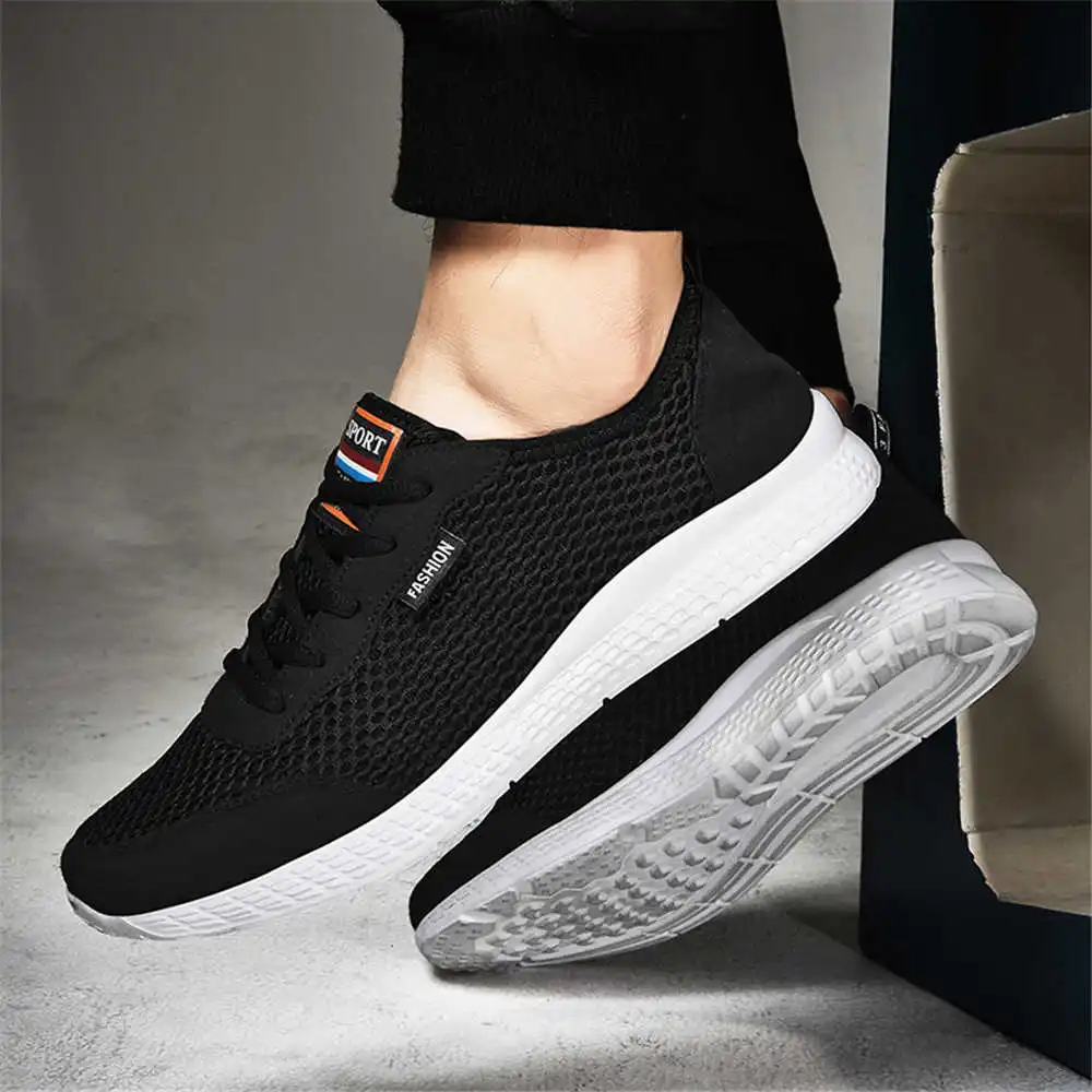 Office Tech Outfits - Sepatu kets biru muda untuk pria,