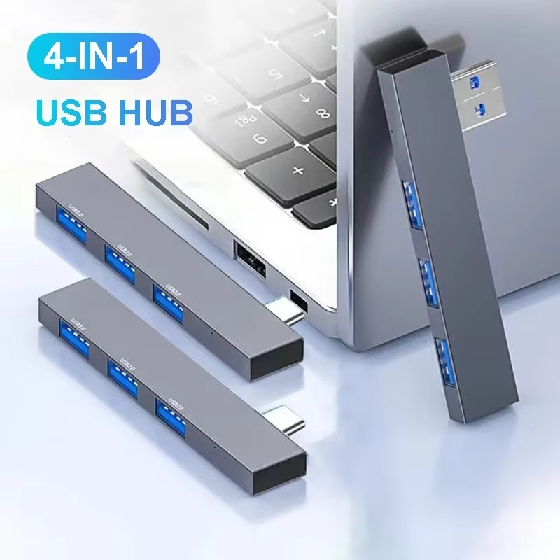 4 Port USB 3.0 Hub Multiport T - Multi Port Usb Hub ulasan dan harga