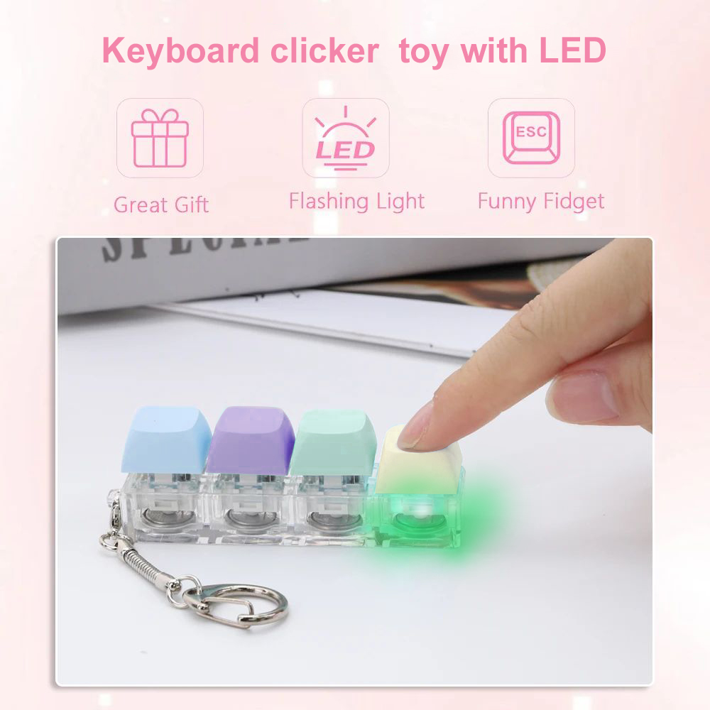 4/9 Tombol Gantungan Kunci LED - Office Tech Accessories ulasan dan harga