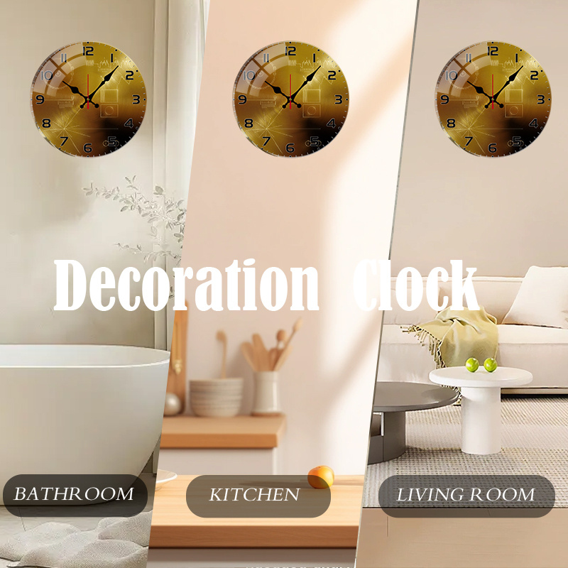 Jam Dinding Akrilik Bulat Gaya - Tech Office Wall Decor ulasan dan harga