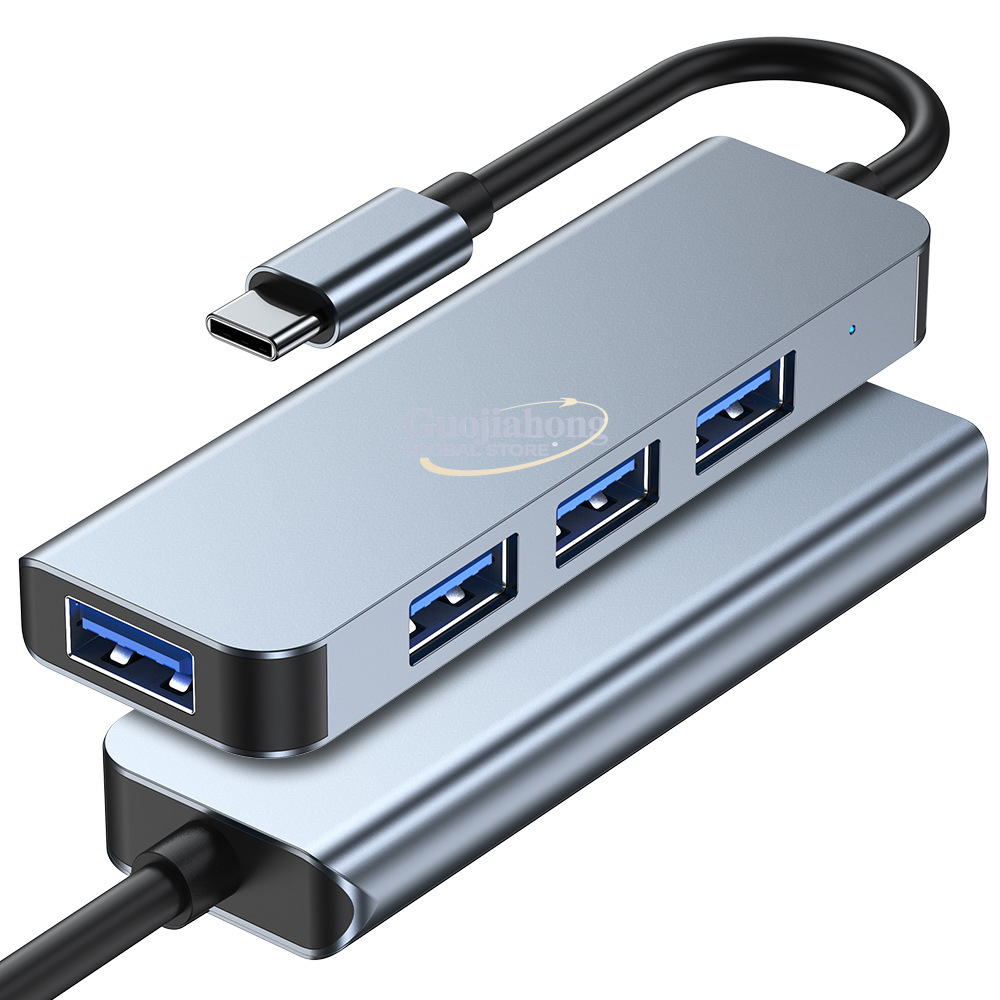 Hub USB-C 4-port terlaris, hub - Multi Port Usb Hub ulasan dan harga