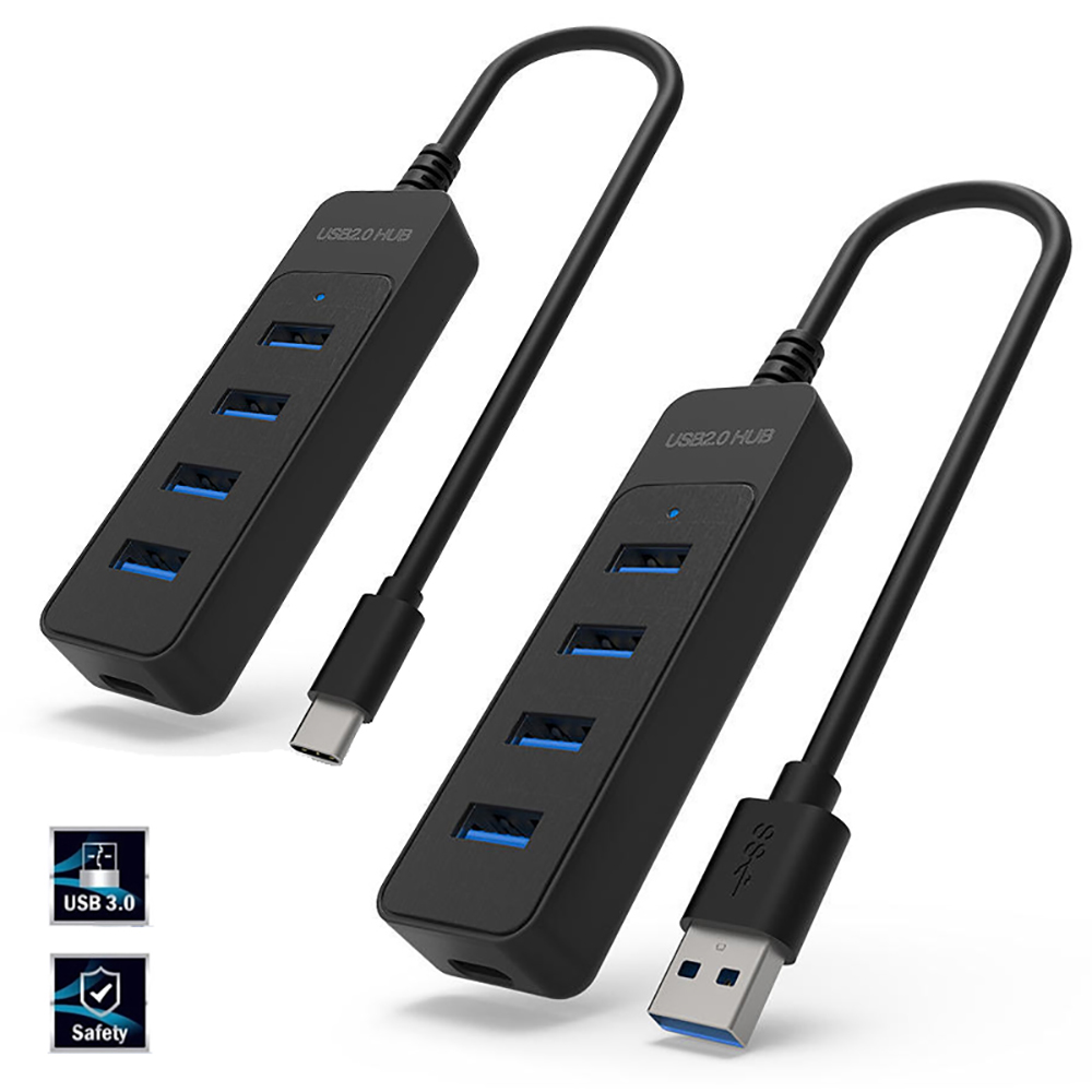 Adaptor Daya USB 3.0 4 Port Hu - Multi Port Usb Hub ulasan dan harga