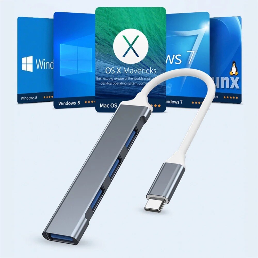 USB 3.0 Hub 4 Port USB Hub Kec - Multi Port Usb Hub ulasan dan harga