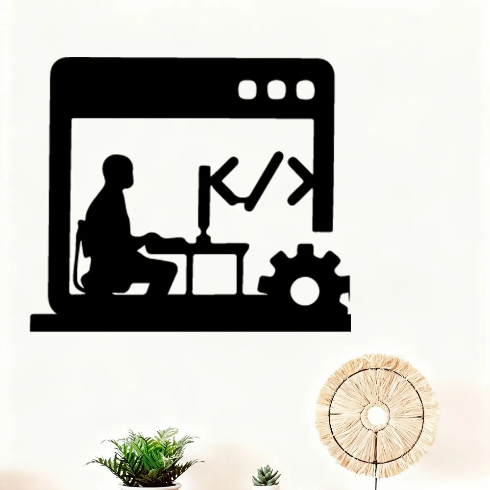 CIFBUY Seni Dinding Logam Hadi - Tech Office Wall Decor ulasan dan harga