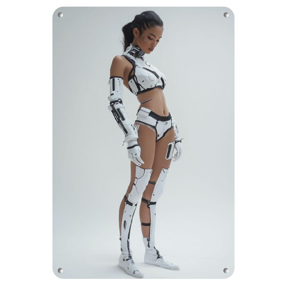   Seni Dinding Besi Futuristik - Tech Office Wall Decor ulasan dan harga