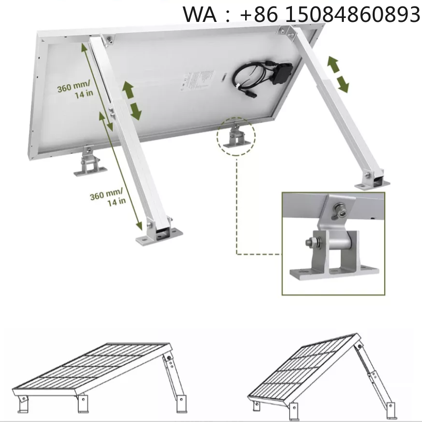 Braket Pemasangan Panel Surya  - Flat Panel Mount Tilt ulasan dan harga