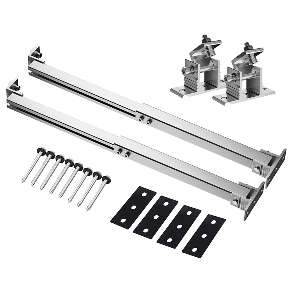 Braket Panel Surya yang Dapat  - Flat Panel Mount Tilt ulasan dan harga