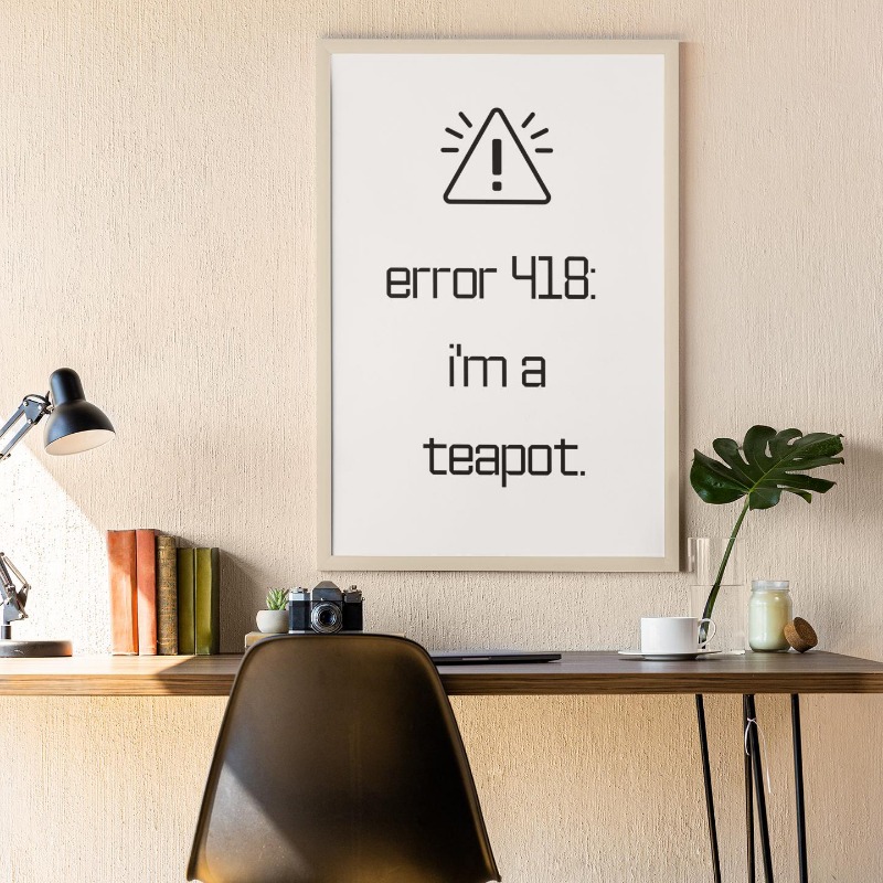 Poster Programmer Lucu Error 4 - Office Tech Software ulasan dan harga